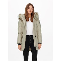15213755 Only Onliris Fur Winter Parka Cc Otw Kadın Mont Crockery
