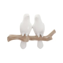 Suntek Duvara Monte Reçine Coat Robe Kanca Kuşlar Ağaç 2-kuş Diğer