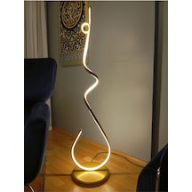 Gold / Home / 120 Cm / Lambader / Alüminyum Gövde / 3 Renk Işık /
