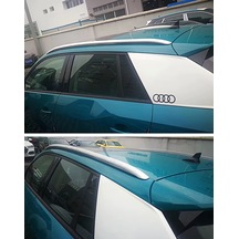 Audi Q2 2018 2022 Tavan Çıtası Oem Krom Silver