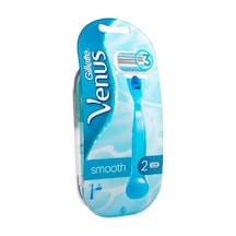 Gillette Venüs Smooth Kadın Tıraş Bıçağı + Yedek x 2
