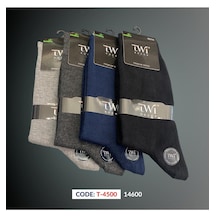 Twisocks Bambu Soket Düz Karışık Çorap 12'li - Karışık