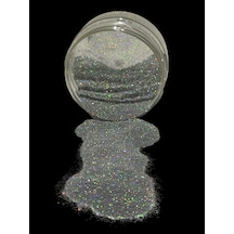 Epoksi Glitter Sim 50 Gr Holografik Parlak Silver