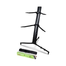Lastvoice Ks-20bk Black Profesyonel Ultimate Org Standı Sehpası Çift Katlı Çantalı