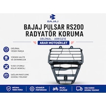 Bajaj Pulsar Rs200 Radyatör Koruma -arr3216 Siyah
