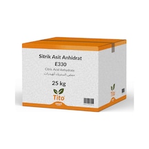 Sitrik Asit Anhidrat E330 Gıda Tipi 25 Kg