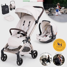 Elele Pilota Premium Kabin Tipi Travel Sistem Bebek Arabası Bej