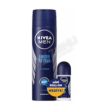 5 Adet Nivea Fresh Erkek Deodorant 150 Ml + Roll-on 25 Ml Hediye