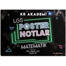 LGS Matematik Poster Notlar- KR Akademi