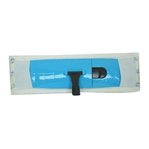 Mikrofiber Nemli Mop Paspası Plastik Aparatlı Karışık Renk 40 Cm Renkli
