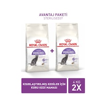 Royal Canin Sterilised37 Kısırlaştırılmış Yetişkin Kedi Maması 2 x 4 KG
