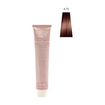 Nook Virgin Color Profesyonel Saç Boyası 100ml-koyu Çikolata/koyu Bitter Çikolata 4.75-choco Koyu Bitter