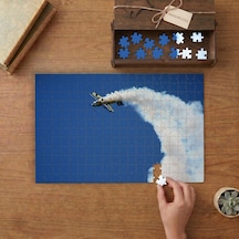 Hava Gösterisi - Uçak Tasarımı 240 Parça Ahşap Puzzle Ahşap Kutuda Mpy10095