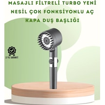 Zenvia Banyo İçin Filtreli Duş Başlığı Pratik Kullanım Znv2026 Çok Renkli