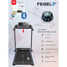 FG-380HT Katlanabilir Sessiz Motorlu Ev Tipi Koşu Bandı