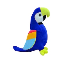 Peluş Oyuncak Papağan Mavi 35 Cm