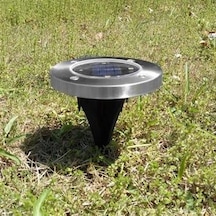 Özgün Avm Güneş Enerjili Su Geçirmez 4 Ledli Saplamalı Bahçe Lambası Işığı