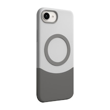 Joko Apple iPhone Uyumlu 16e Velar Magsafe Kapak - Natural Grey İtdark45227