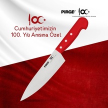 Pirge Cumhuriyet1923 Şef Bıçağı 19 Cm - 01923 Kırmızı
