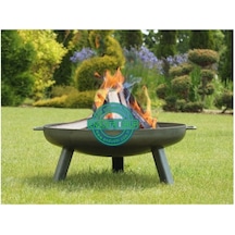 Endüstri Grup - Ø600 Mm Bahçe Ateş Çukuru Barbekü Mangal Izgara