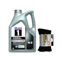 Mobil 1 0W-20 Tam Sentetik Motor Yağı 5 L + Gojo Boyun Yastığı