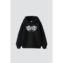 Tarzsokak Dusk Baskılı Oversize Unisex Siyah