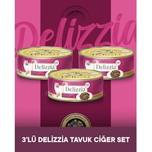 Reflex Plus Delizzia Yetişkin Tavuklu-ciğerli Gravy Kedi Maması 3x85 Gram