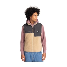 Quiksilver Shallow Water Erkek Polar Yelek Quıksılver053 Bej/siyah Bej - Siyah