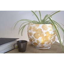 Çömlek Vazo 22x24 Cm Toprak Vazo Dekoratif Vazo