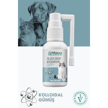 Mixtura Pharma Silver Drop Nano-gümüş Dezenfektan Damla Sprey Kedi Ve Köpek Temizleme Spreyi
