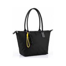 Vıatox Vx-027 Kadın Geniş Hacimli Shopper Su Geçirmez Paraşüt Kumaş Astarlı & Dayanıklı Siyah