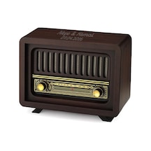 Kişiye Özel Nostaljik Ahşap Radyo Çamlıca