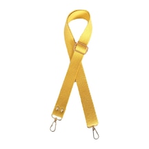 Angel Çanta Aksesuar Pamuklu Kolon 120x3 Cm Sarı Light Gold Metalli