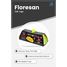 Toma Lüx Oto Fırçası Araç Yıkama Floresan Kıl Temizlik Bez Sünger