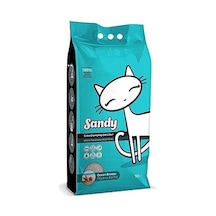 Sandy Okyanus Esintisi Kokulu Topaklanan Kedi Kumu 10kg