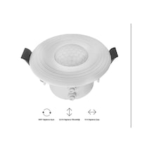 Xenon Smart PIR Hareket Sensörü 220 V AC 2.8 M Yükseklik Toplam 63 m2 Algılama Kapasiteli X1041