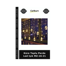 Küre Toplu Perde Led Işık Mz-16-21 Etkinlik Dekoru Duvar Susü Gece Lambası