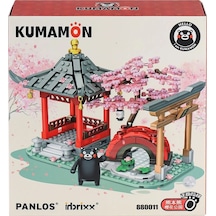 P880011 Panlos Brick - Kumamon, Kiraz Çiçeği Parkında 537 Parça Yapım Seti