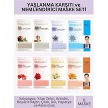 Ve Nemlendirici Kolajen Maske Seti 23gr X 8adet