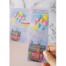 Yukarı Bak Set Kitap Ayracı Motto Kart