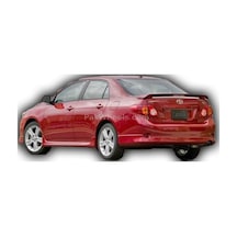 Toyota Corolla Sedan 2007-2011 Uyumlu Yedek Parça Işıklı Spoiler Boyasız