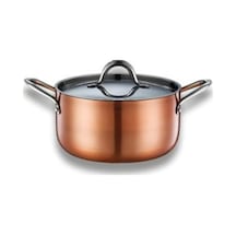 Brioni Copperfield 20 Cm Derin İndüksiyon Tencere Cpf-130 Brioni Copperfield 20 Cm Derin İndüksiyon Tencere Cpf-130