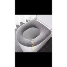 Örgü Yumuşak Dokulu Yıkanılabilir Klozet Kapağı Kılıfı Yumuşak Ku