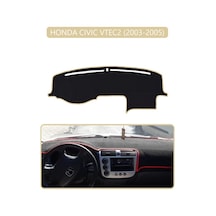 Honda Cıvıc Vtec2 2003-2005torpido Koruma Halısı Bej Kenar