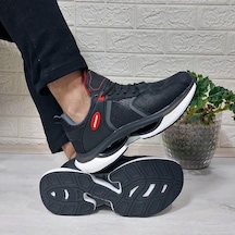 Dunlop 2401 Siyah Fuspetli Air Rahat Taban Erkek Spor Ayakkabı 001