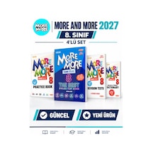 Güncel 8.sınıf 8 More&more Practıce Book Seti + Test Book Worksheets 4lü Set Yeni Ürün