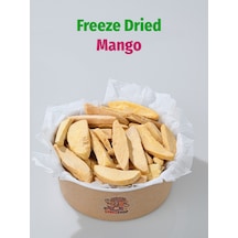Mango Kuru Meyve Cipsi Dondurularak Kurutulmuş Freeze Dried Mango %100 Doğal Atıştırmalık 85 Gr 80 G