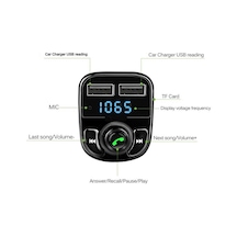 Carx8 Bluetooth Araç Kiti Fm Transmitter