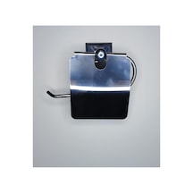 Buççin Online Mağaza Paslanmaz Kapaklı Wc Kağıtlık Yapışkanlı Pratik Kağıtlık Banyo Tuvalet Kağıtlığı Bej Çok Renkli