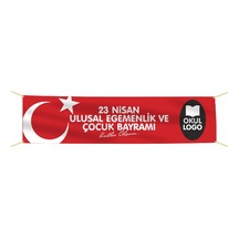 23 Nisan Pankartı -6 Tek Ebat